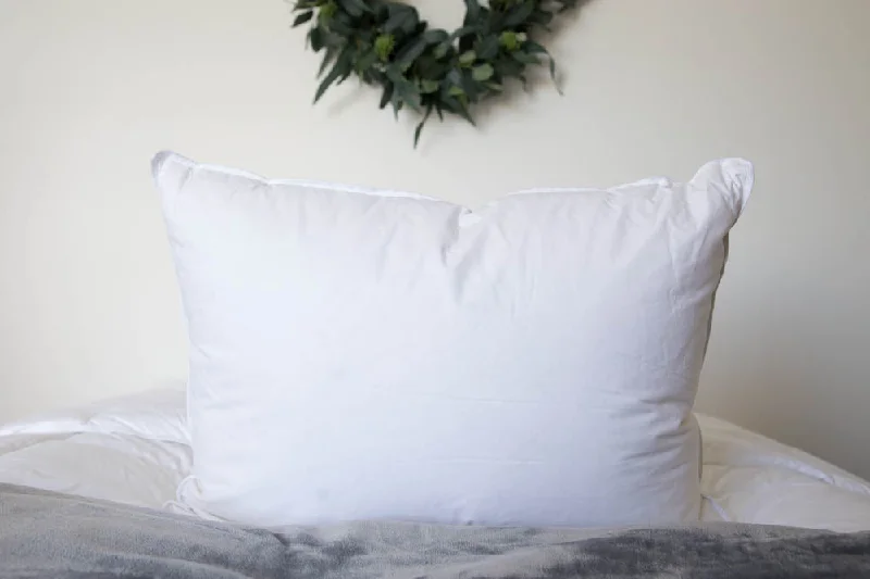 Down Etc. Luxury Goose Down Pillow | Soft Support