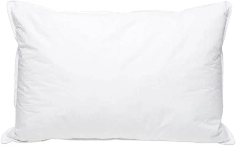 Encompass Group 50/50 Gray Goose Feather and Down Pillow