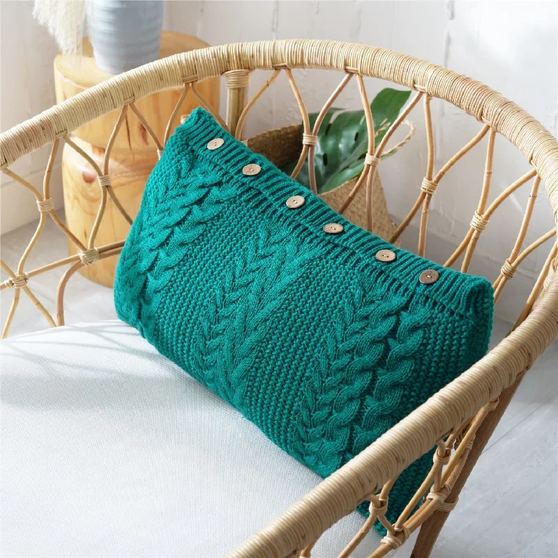 Hand Knitted Pillow