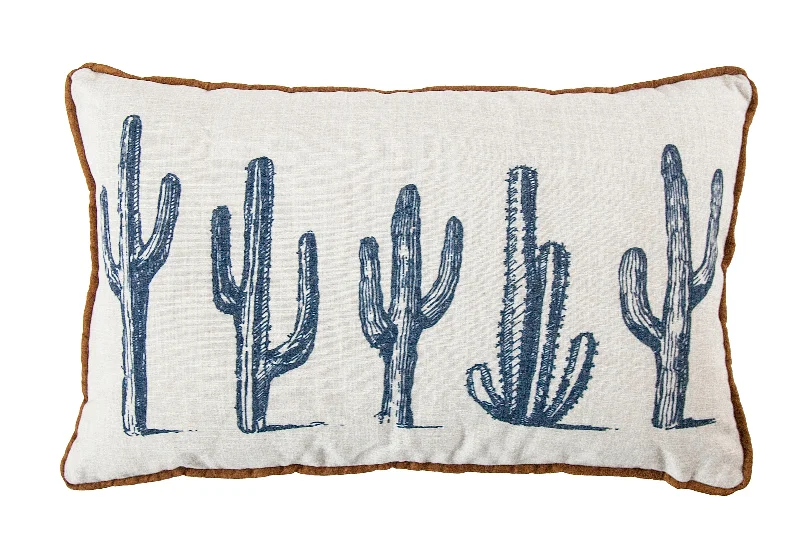 HiEnd Accents 5 Cactus Linen Pillow