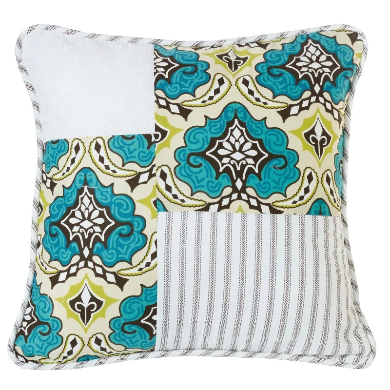 HiEnd Accents Patchwork Pillow