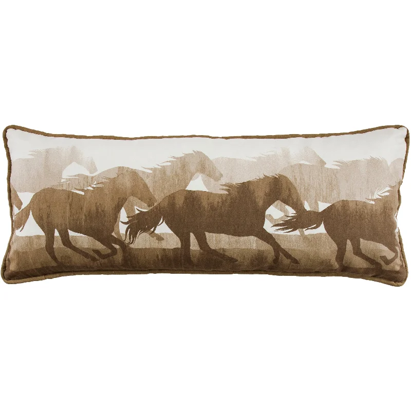 HiEnd Accents Runing Horse Body Pillow