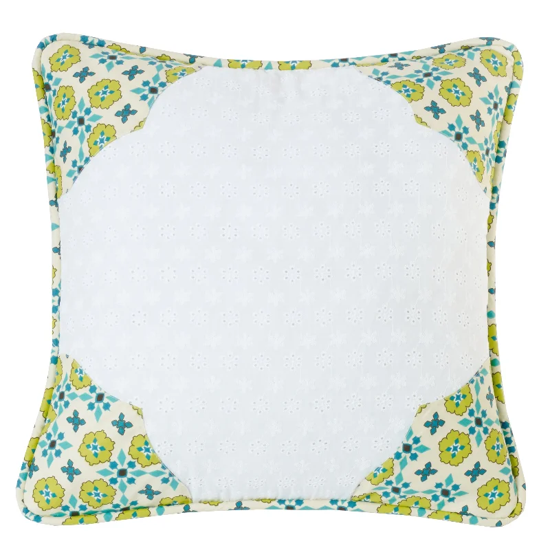 HiEnd Accents Scallped Edges Pillow