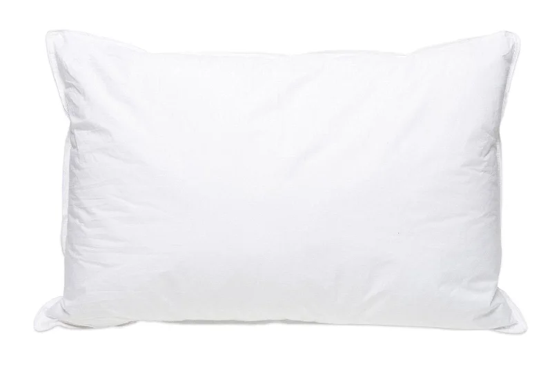 Pillowtex High End White Goose Down Pillow | Medium-Firm Support