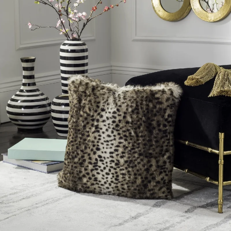 Safavieh Faux Leopardis Pillow