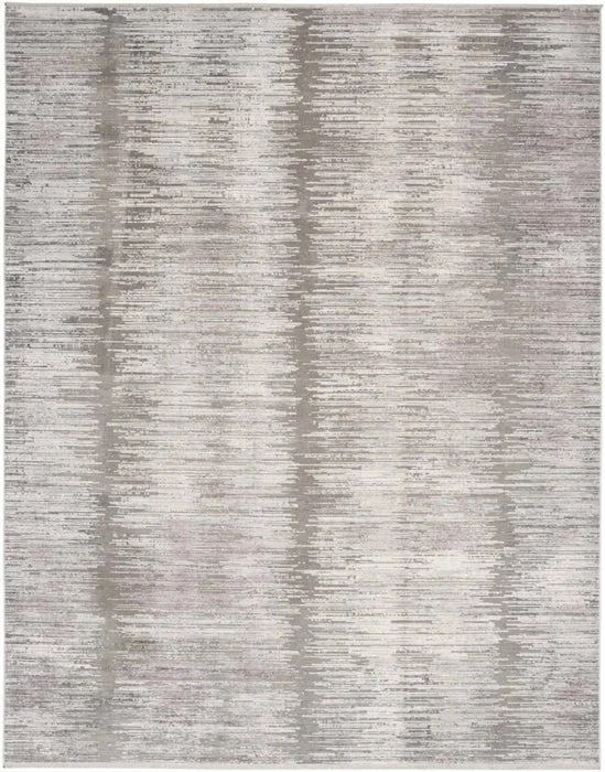 Abstract Hues ABH03 Grey/White Rug