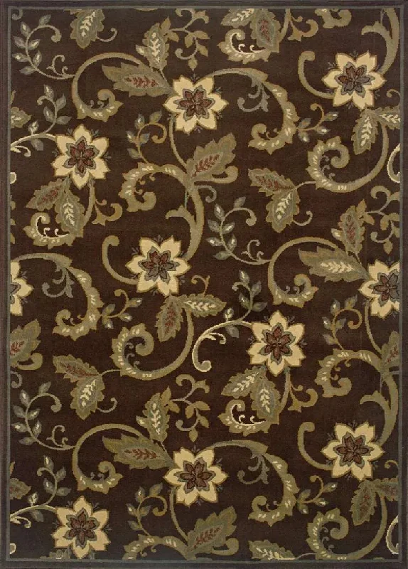 Amelia 2260B Brown/ Ivory Rug