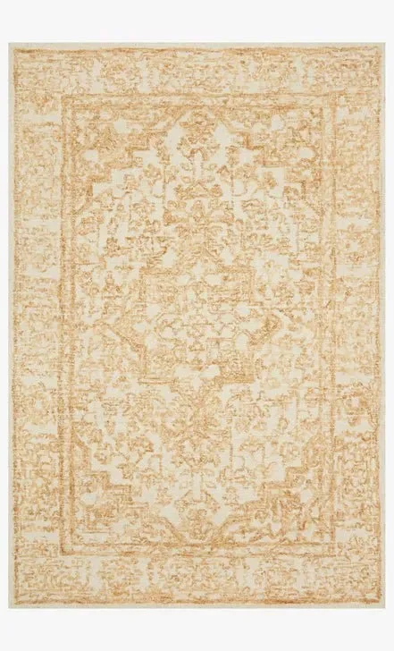 Annie ANN-03 White/Gold Rug