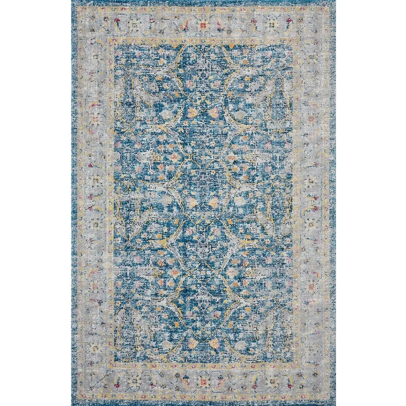 Antiquity 81455BLM Blue/Cream Rug