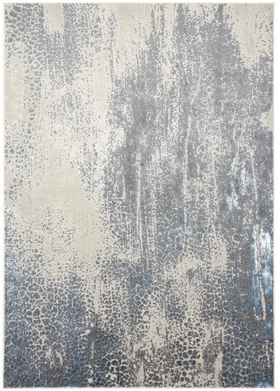 Azure AZR3401F Grey/Blue Rug