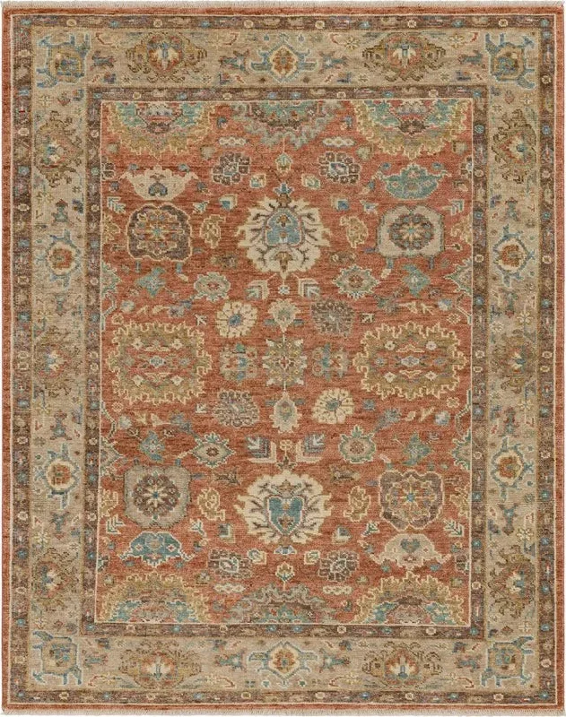 Balboa R1193 248 Oviedo Rust Rug