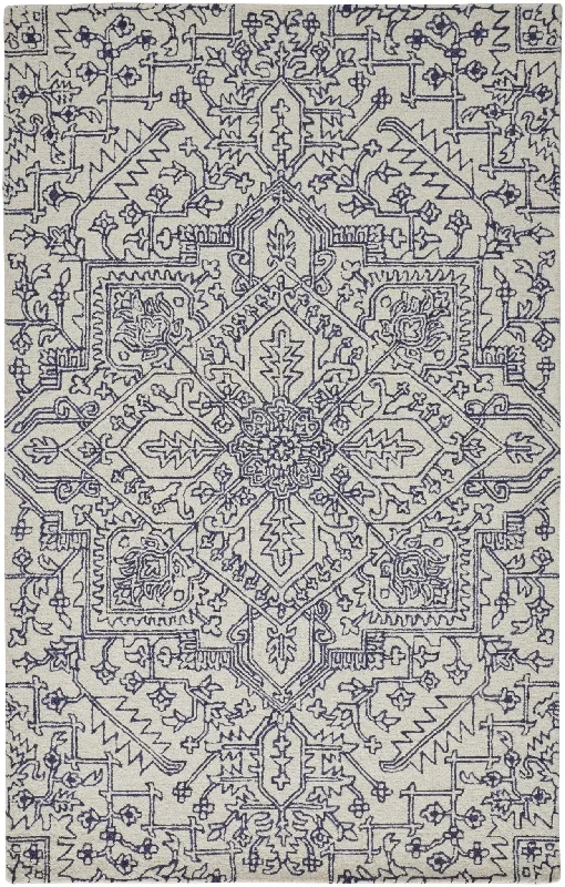 Belfort 8698778F Ivory/Blue Rug