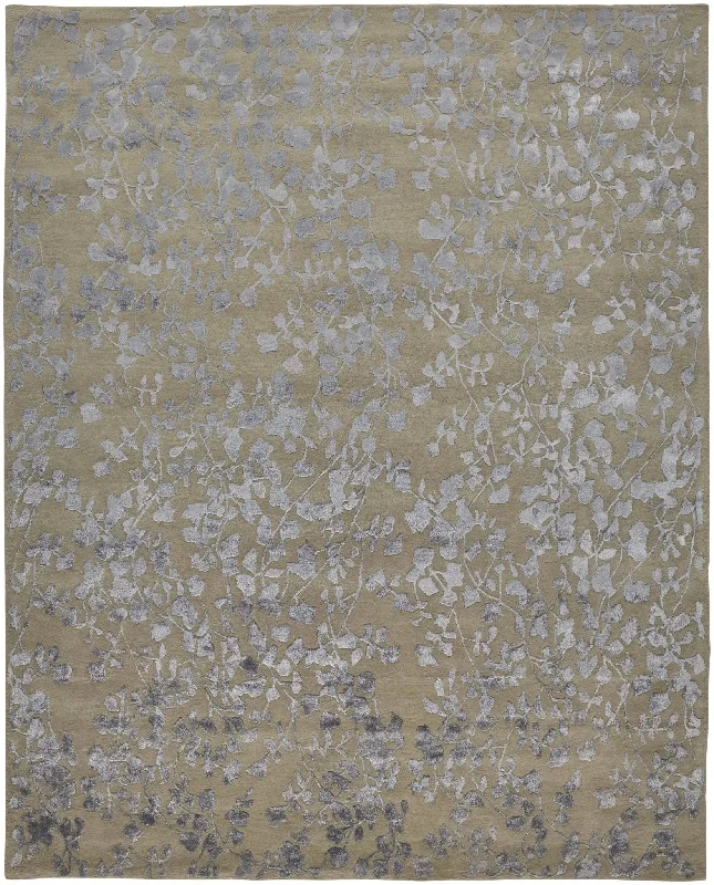 Bella 9698832F Tan/Silver Rug