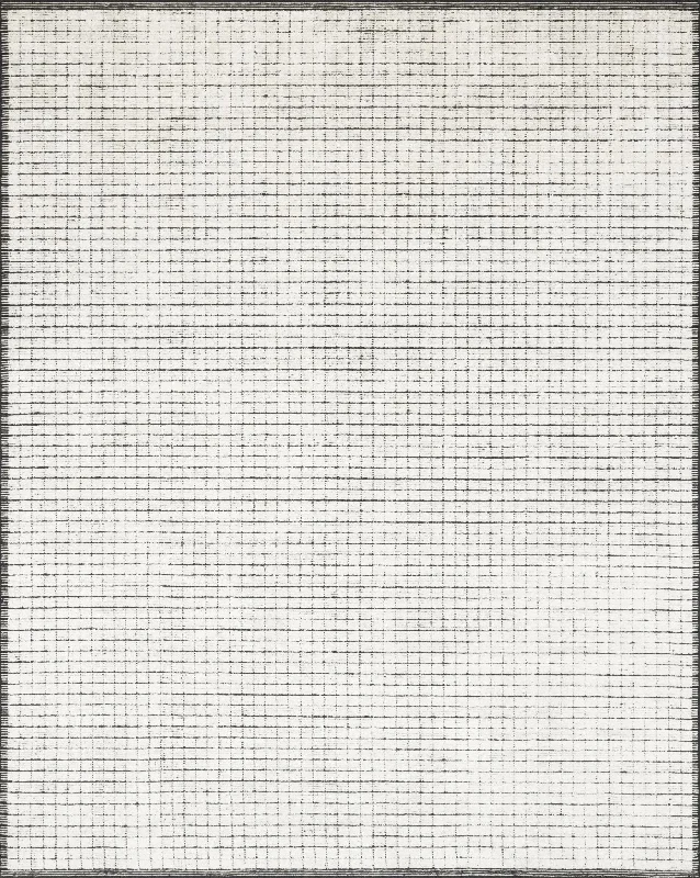 Beverly BEV-01 Ivory / Black Rug