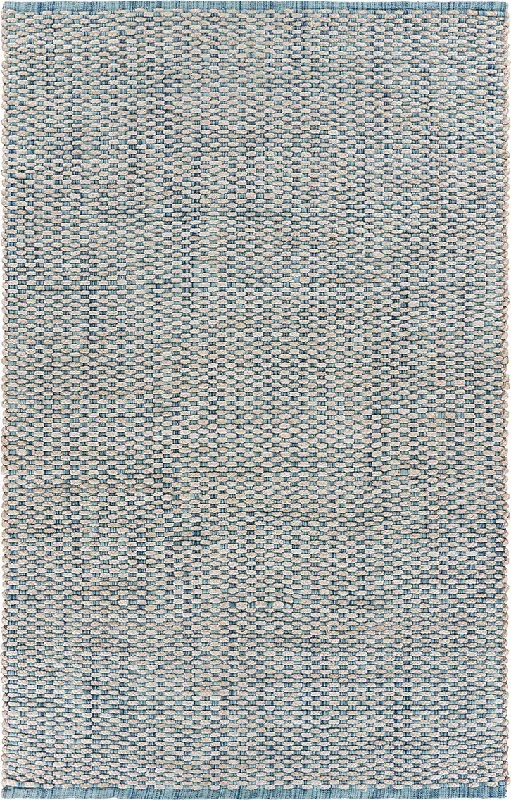 Bleached Naturals LR81436 Bleach/Ivory Blue Rug