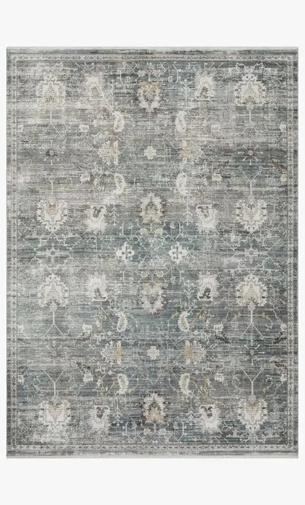 Bonney BNY-03 Lagoon/Ivory Rug