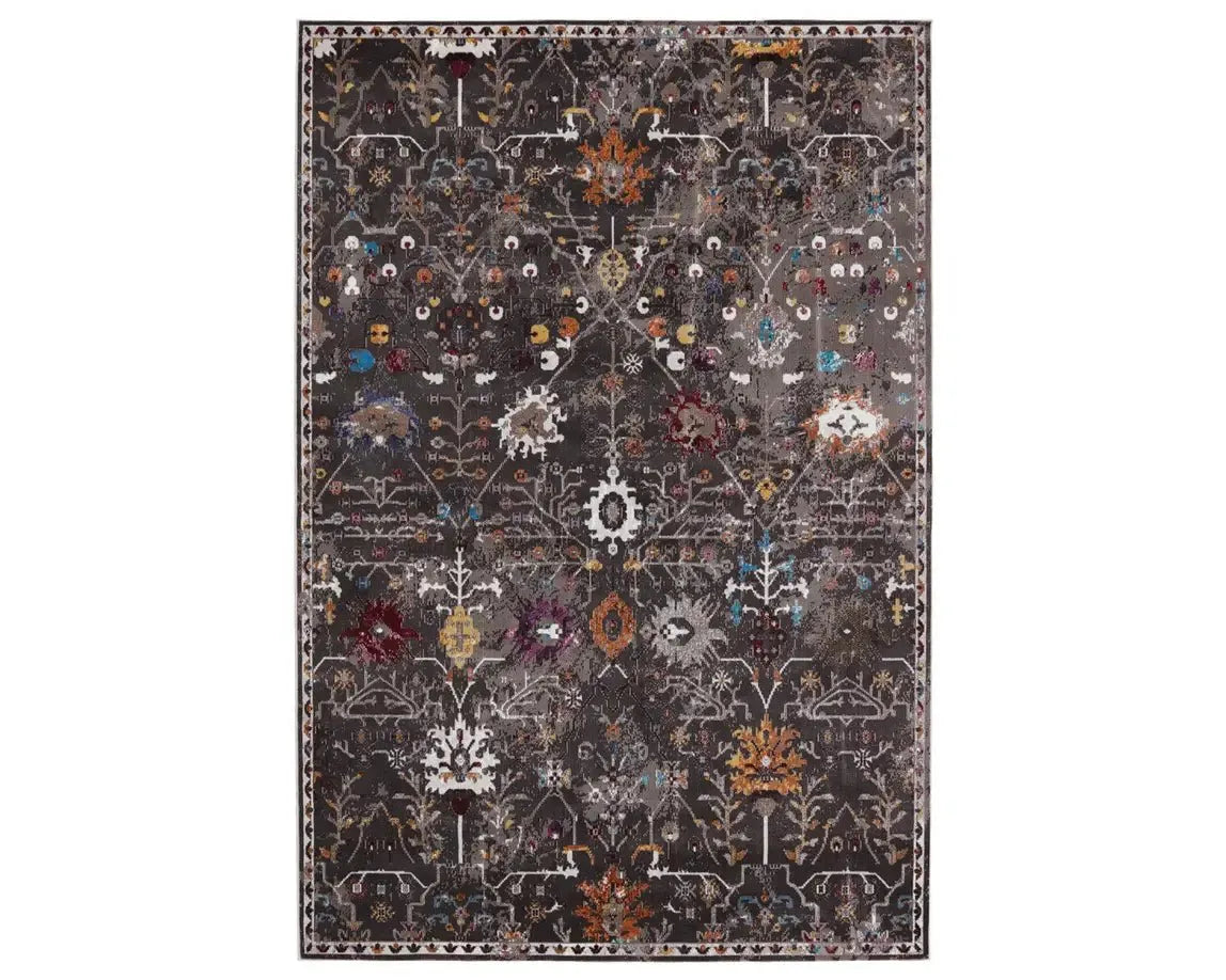 Borealis BOR12 Brown/Multi Rug