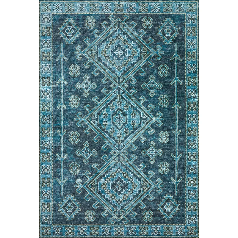 Brisbane BR2 Navy Rug