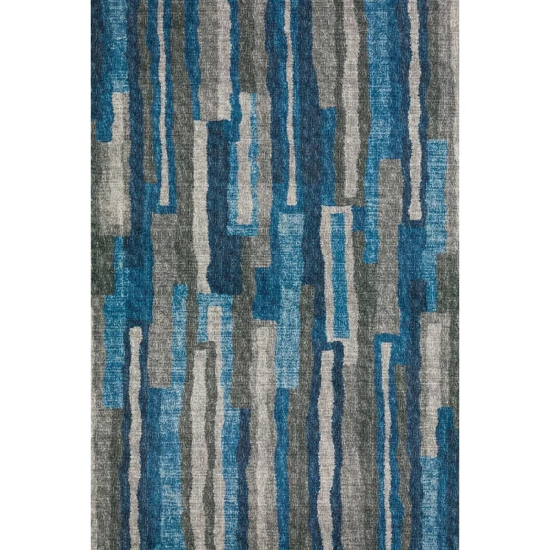 Brisbane BR7 Navy Rug