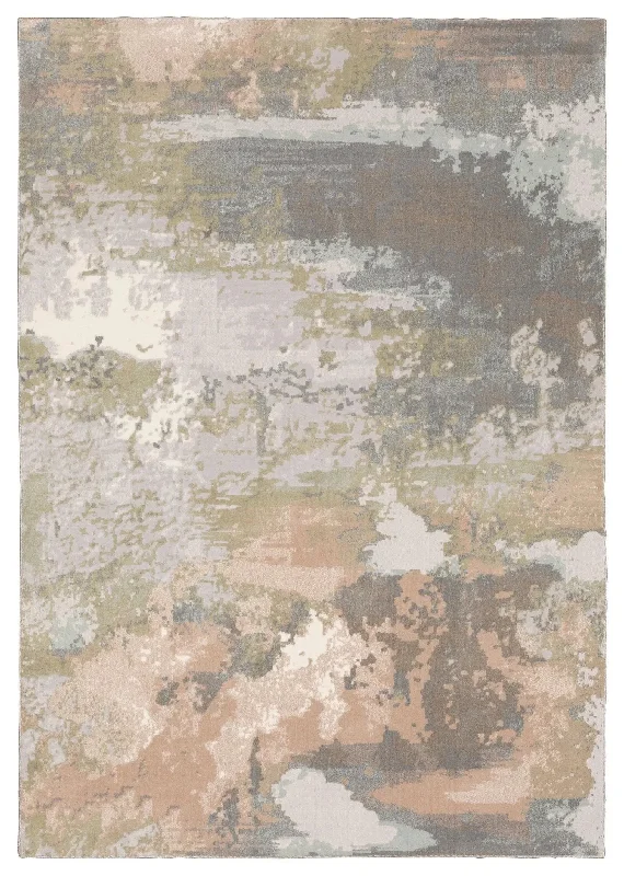 Capistrano 536A Grey/Pink Rug