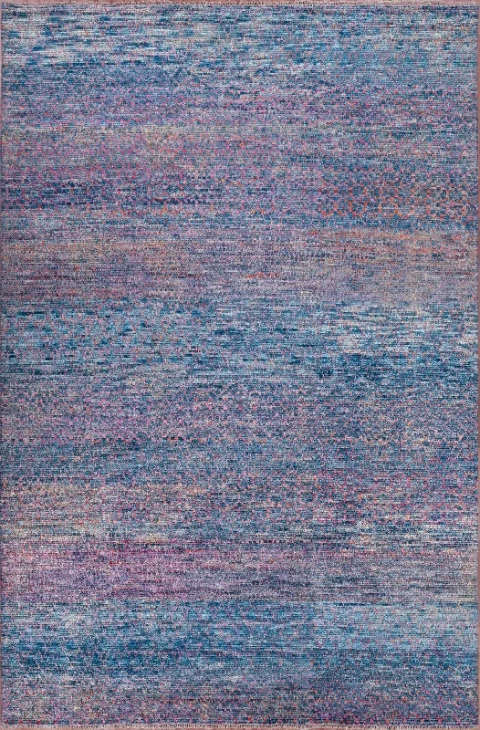 Durva Wool & Silk SC-27B Blue Rug