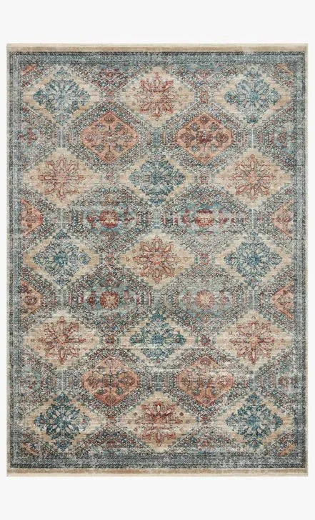 Elise ELI-02 Multi/Blue Rug