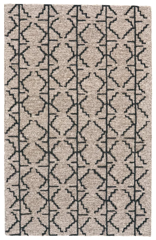 Enzo 7428732F Charcoal/Grey Rug