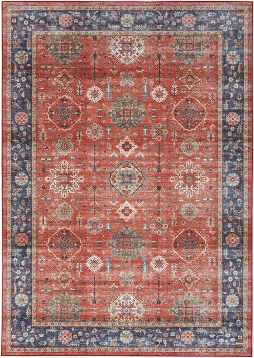 Fulton FUL12 Rust Area Rug