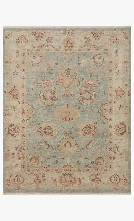 Helena HEL-01 Light Blue/Beige Rug