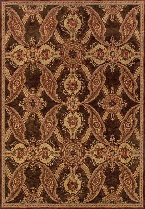 Huntley 19112 Brown/ Rust Rug