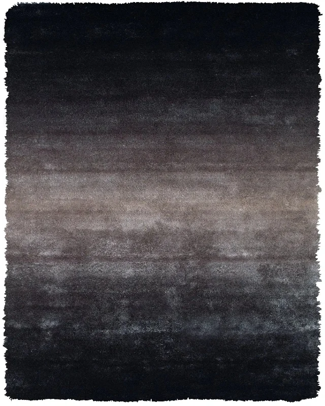 Indochine 4944551F Black/Gray Rug