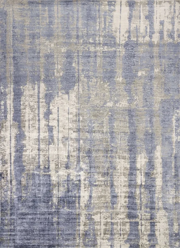 Indulge 802 Drizzle Grey/Blue Rug