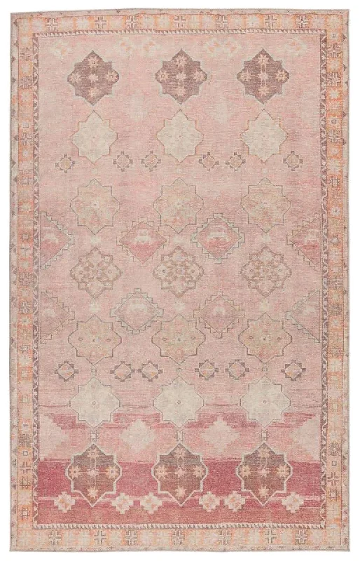 Kairos KAR02 Dusty Pink/Taupe Rug