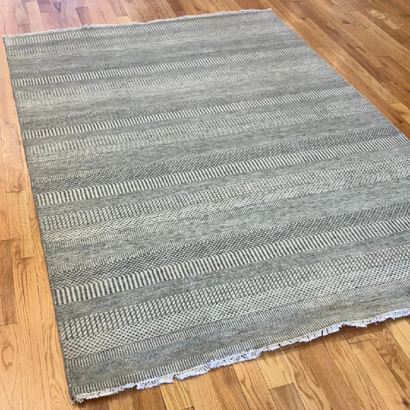 Kaoud Rugs 6.2X9 Rectangle Beige Contemp Area Rug