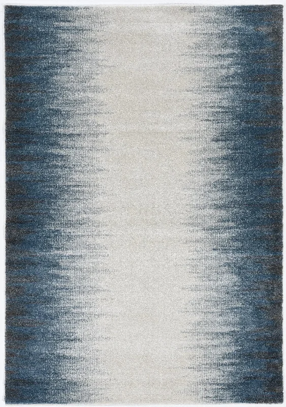 Landscapes 5909 Ombre Ivory Blue Rug