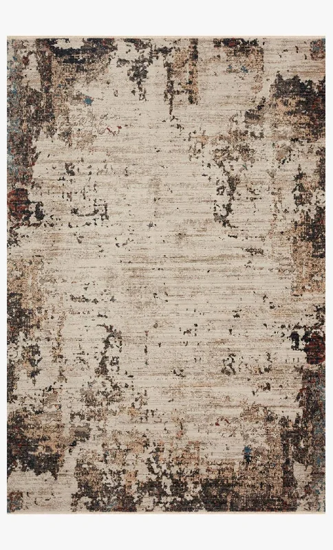 Leigh LEI-05 Ivory/Charcoal Rug