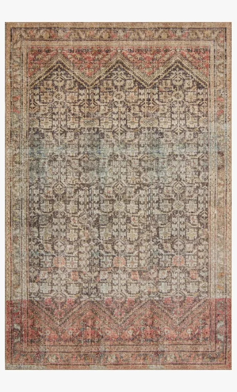 Loren LQ-17 Charcoal/Multi Rug