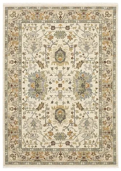 Lucca 2063Y Ivory/Multi Rug