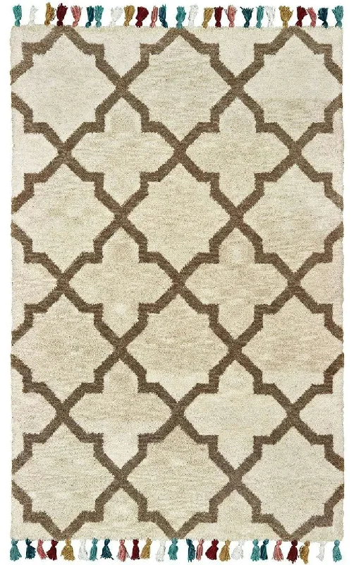 Madison 61405 Ivory Tan Rug