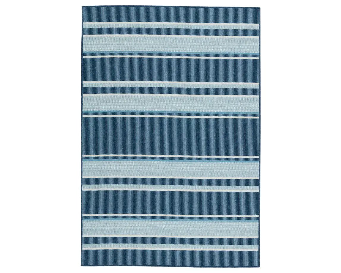 Mahaba MAH09 Blue/Cream Rug