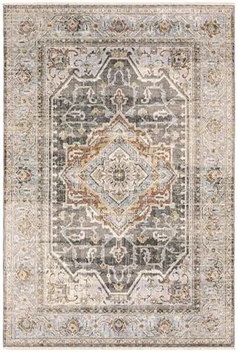 Maharaja 1803X Grey Blue Rug