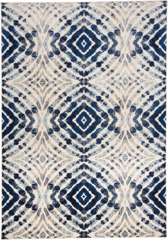 Milton 6533469F Blue/Ivory Rug