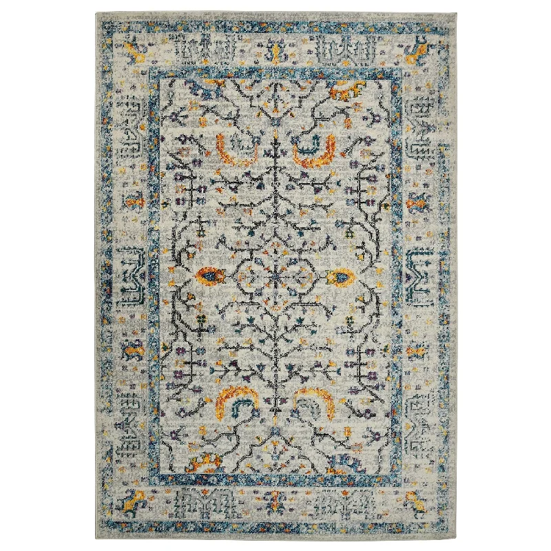 Montana MON-4 Ivory/Yellow Rug