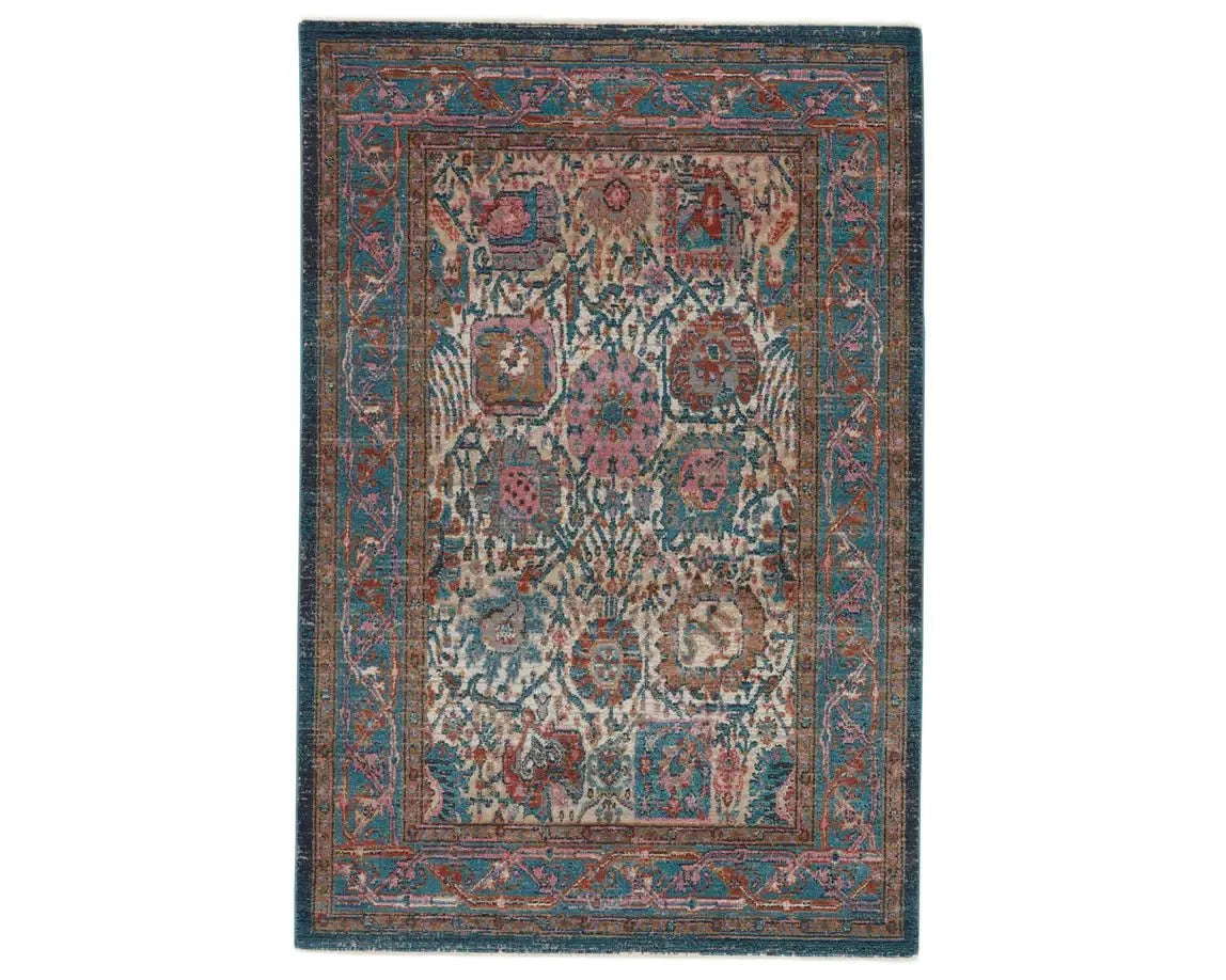 Myriad MYD12 Teal/Pink Rug