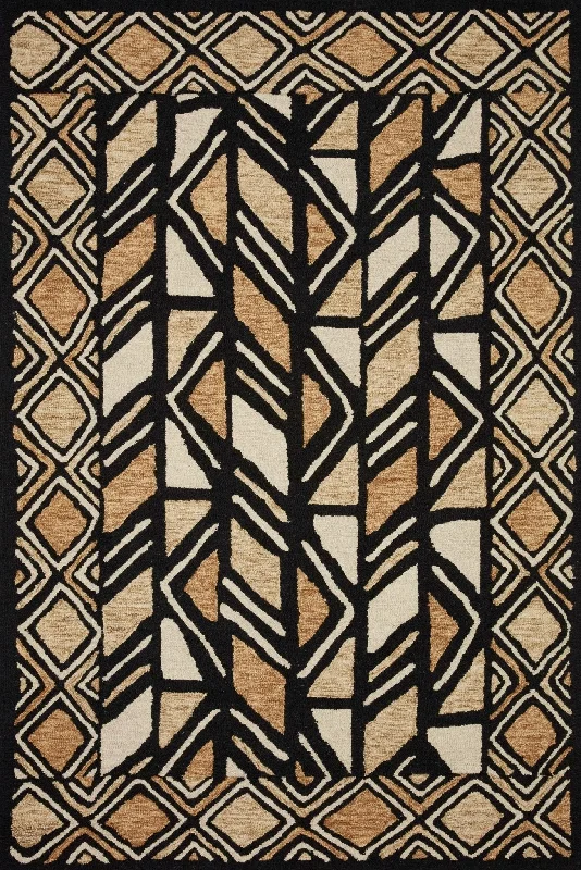 Nala Nal-01 Black/Beige Rug