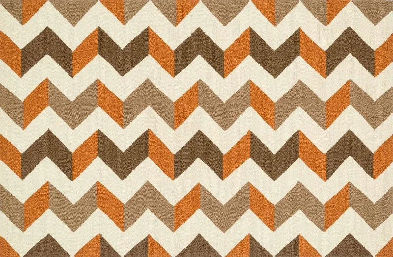 Palm Springs PM 03 Brown / Orange Rug