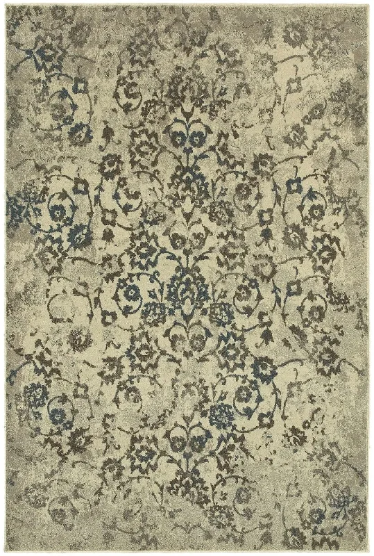 Pasha 5502H Beige/ Grey Rug