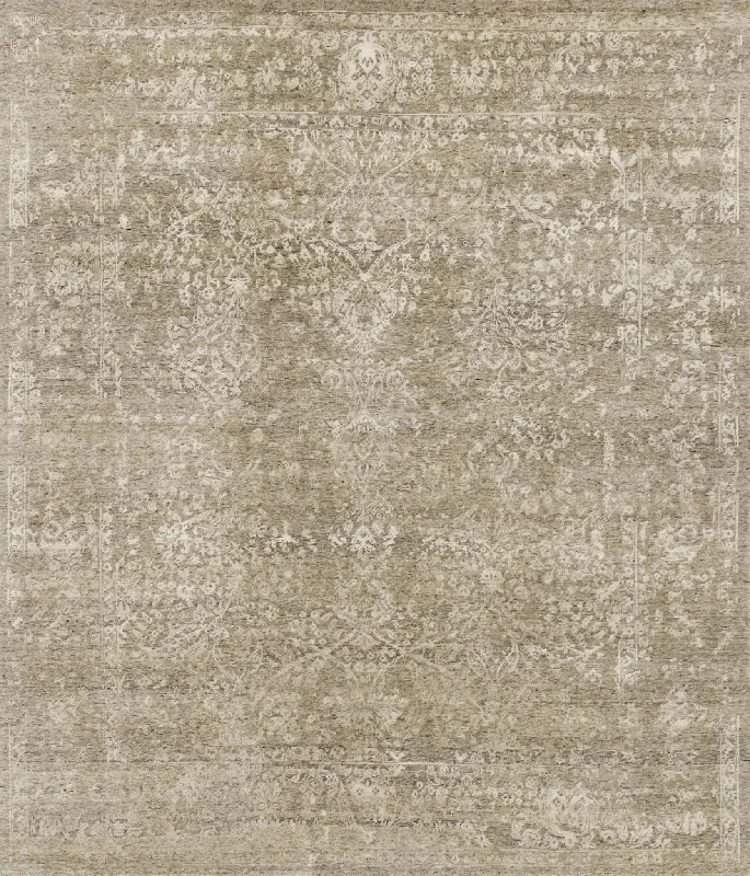 Pearl PU 03 Stone / Pewter Rug