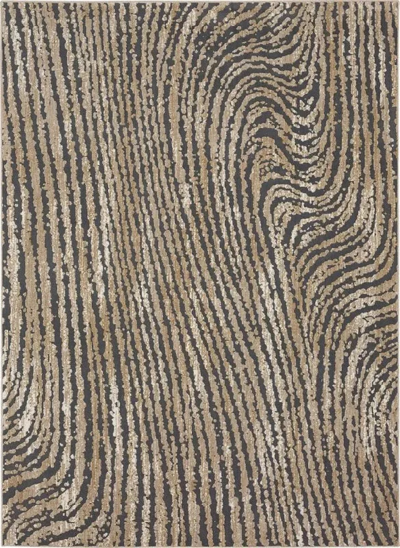 Rendition 92423 4545 Zeus Frost Grey Rug