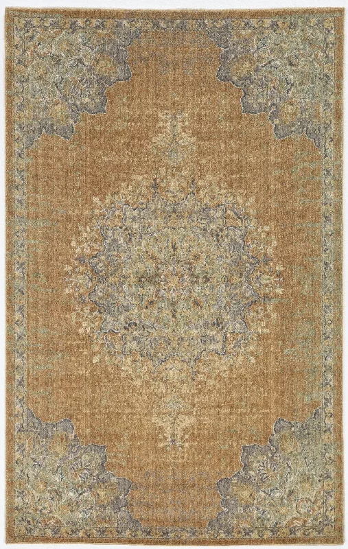 Ria 6824 Elegance Coffee Rug